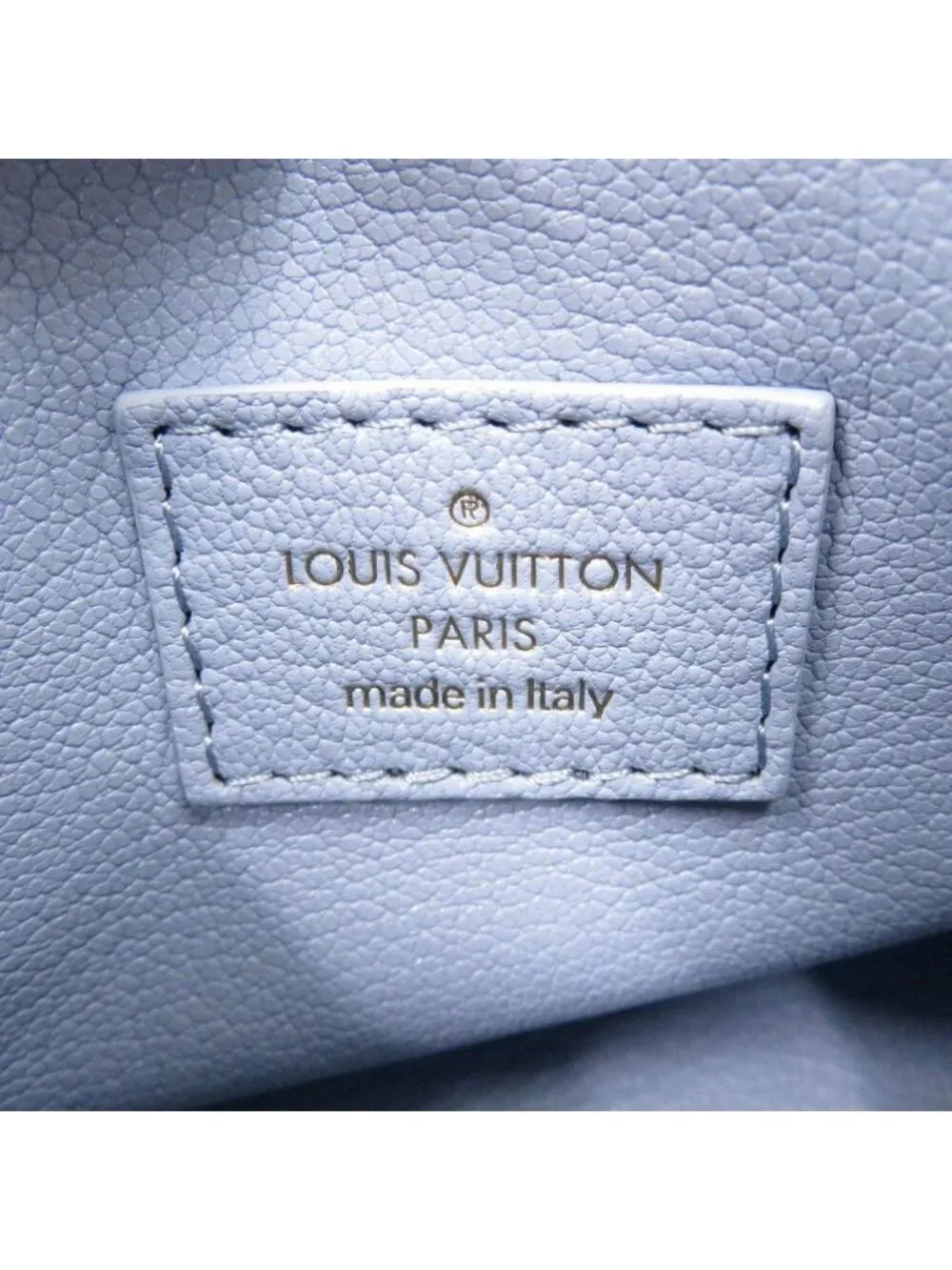 Louis Vuitton Nano Speedy IC 2-Way Leather Mink Furite Blue Handbag